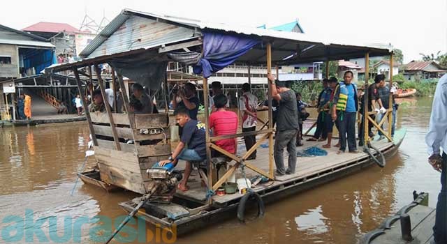Penumpang Ponton Terjun ke Sungai, Bocah Enam Tahun Belum Ditemukan