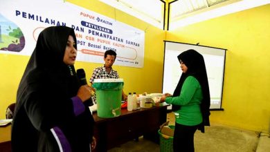Pupuk Kaltim Peduli Lingkungan, Berikan Wawasan Pengelolaan Sampah Kepada Mitra Binaan