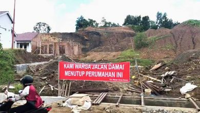 pembangunan perumahan sungai dama