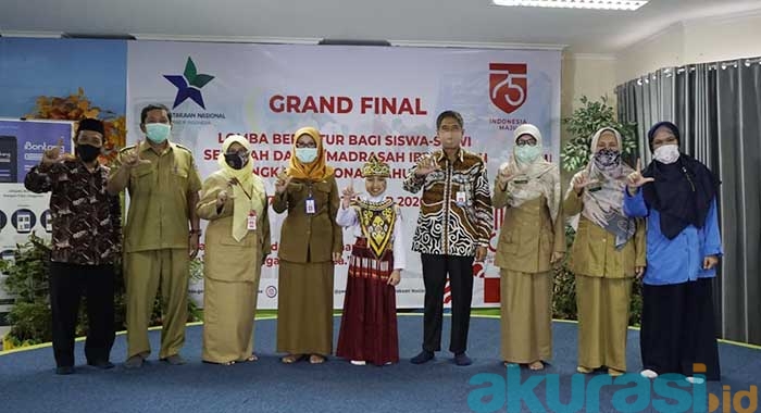 Go Nasional, Murid Asal Bontang Unjuk Kebolehan Lomba Bertutur 2020