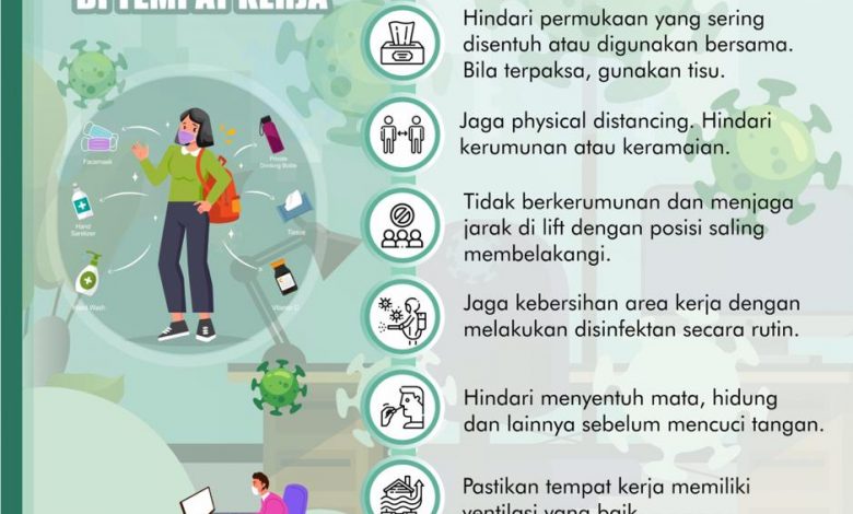 Tips Cegah Penularan Covid-19 di Tempat Kerja