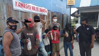 Lagi Asik Pesta Lem di Kebun, Puluhan anak di Samarinda Kocar-kacir Digerebek Warga
