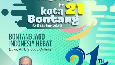 Badan Pendapatan Daerah Bontang Mengucapkan Dirgahayu ke-21 Kota Bontang