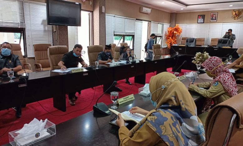 Komisi III DPRD Bontang Panggil Pihak Terkait Soal Penanganan Banjir Lok Tuan