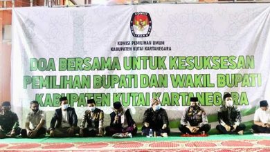 Harapkan Pilkada Berjalan Lancar dan Aman, KPU Kukar Gelar Acara Doa Bersama