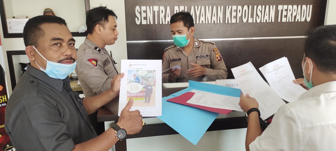 Tim Advokat Mahyunadi-Kinsu Laporkan Akun Facebook Bentho dengan Dugaan Pencemaran Nama Baik