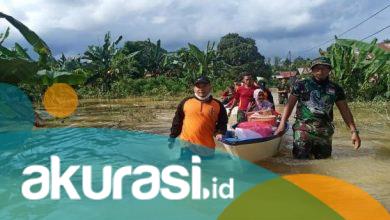 Banjir Berau Berangsur Surut, Distribusi Bantuan Mulai Mengalir, Tersisa 6 Desa Masih Banjir