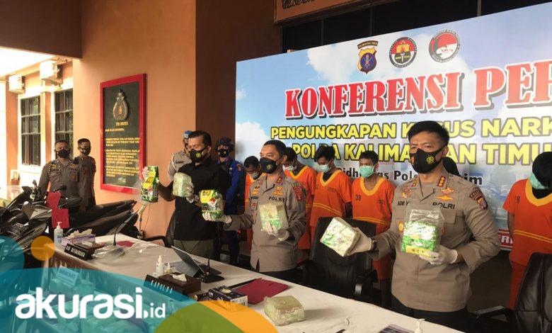 Rekor! 25 Kilogram Sabu-Sabu Gagal Edar di Kaltim, 5 Tersangka Dijanjikan Rp50 Juta