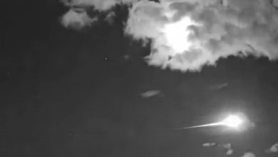 Keindahan Langit Portugal dan Spanyol Diterangi Meteor Biru