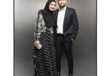 Inspirasi Long Dress Muslim Elegan ala Shireen Sungkar di Resepsi Pernikahan Luna Maya