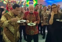 Momen Hangat Prabowo dan Presiden Brasil Lula Rayakan Ulang Tahun Bersama di Istana Kepresidenan